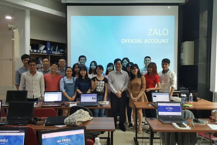 Lớp đào tạo Zalo Official Account
